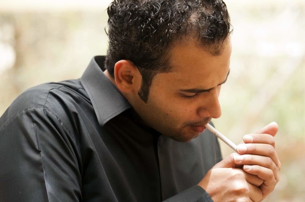 Rauchen als Ursache für abakterielle Prostatitis